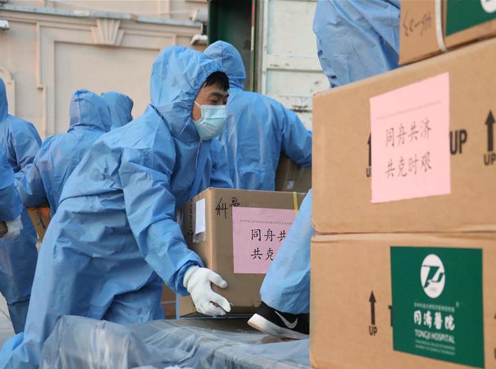 抗疫醫(yī)療物資運(yùn)抵滿(mǎn)洲里
