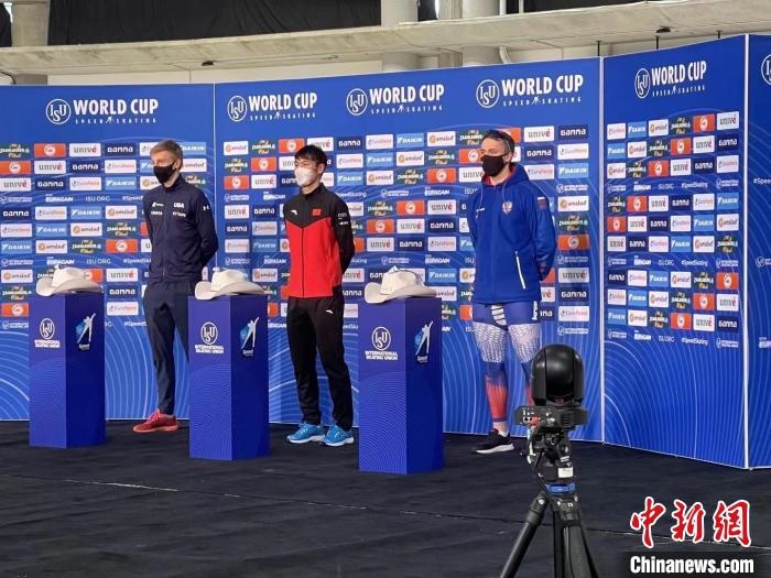 我國速滑在國際大賽上取得的第一個男子1000米金牌?！『邶埥◇w育局提供