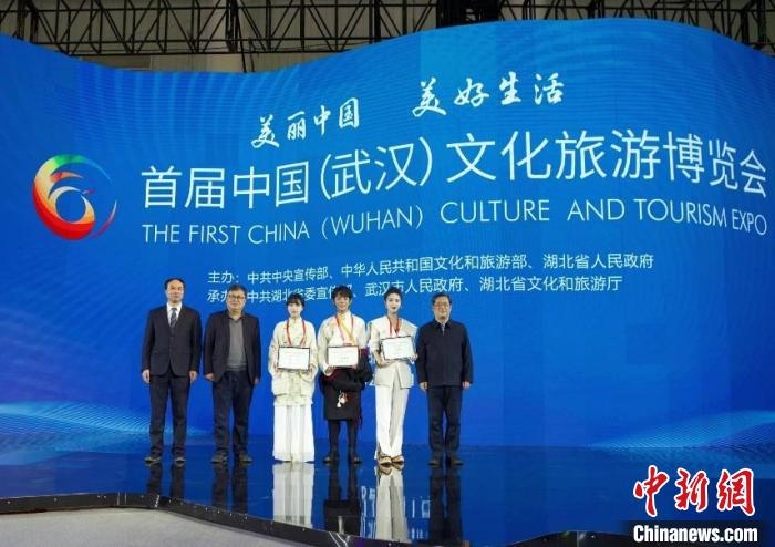 圖為，首屆中國(武漢)文化旅游博覽會現(xiàn)場 武漢文旅局供圖