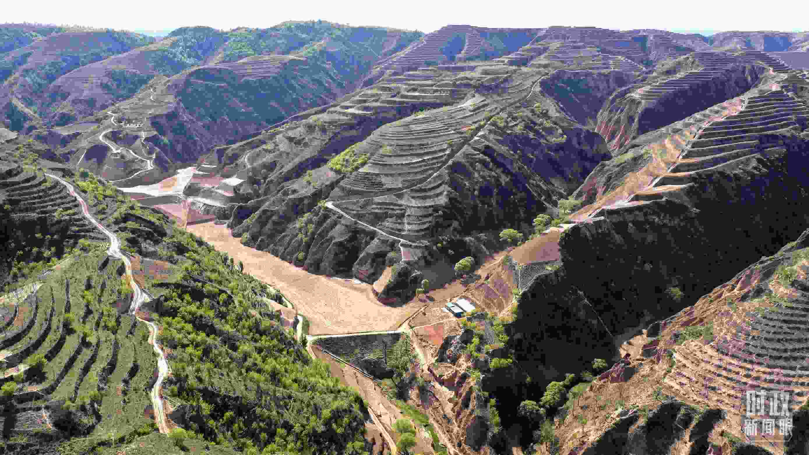 △陜西高原地貌。（圖／視覺中國）