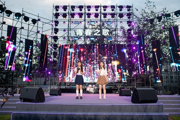 歌會(huì)現(xiàn)場(chǎng)。人民網(wǎng)記者 翁奇羽攝