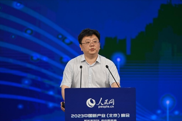 傳播內(nèi)容認(rèn)知全國重點實驗室首席科學(xué)家張勇東。人民網(wǎng)記者 于凱攝