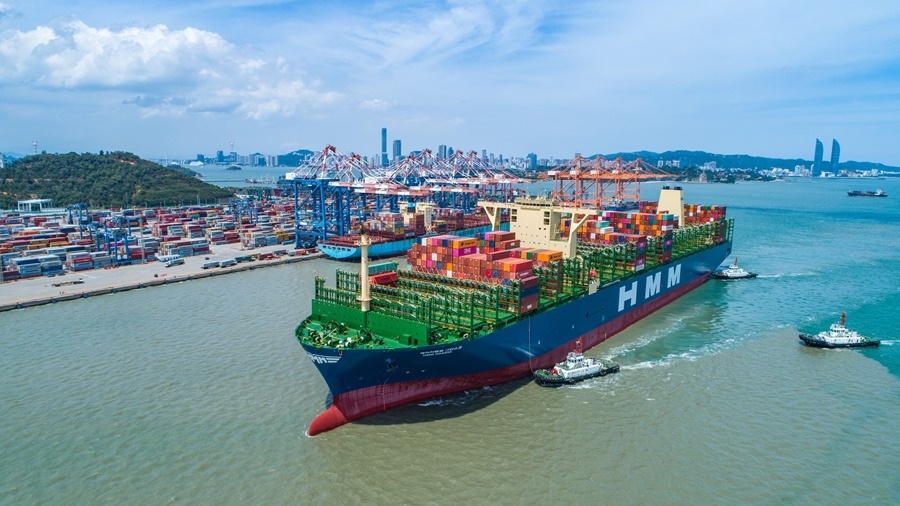 貨物從廈門自貿(mào)片區(qū)運往全球。廈門自貿(mào)片區(qū)供圖