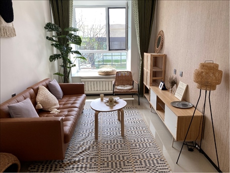 輝山英才社區(qū)樣板間。北京外國語大學(xué) 許青攝