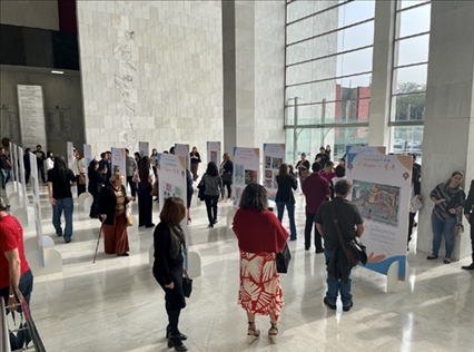 獲獎作品展現(xiàn)場。中國駐圣保羅總領館供圖