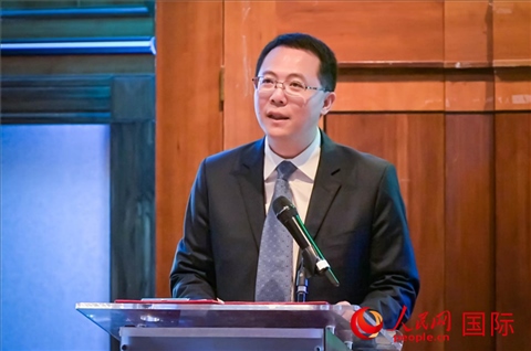 吳文海致辭。人民網(wǎng) 郭錦標(biāo)攝