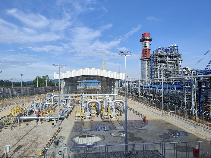 泰國新崗天然氣管道項目計量調(diào)壓站?？ì斎R 攝