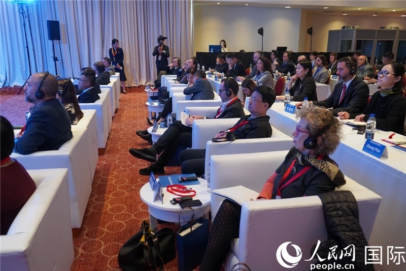 圖為“中拉文明對話論壇”現(xiàn)場。人民網(wǎng)記者 許放攝