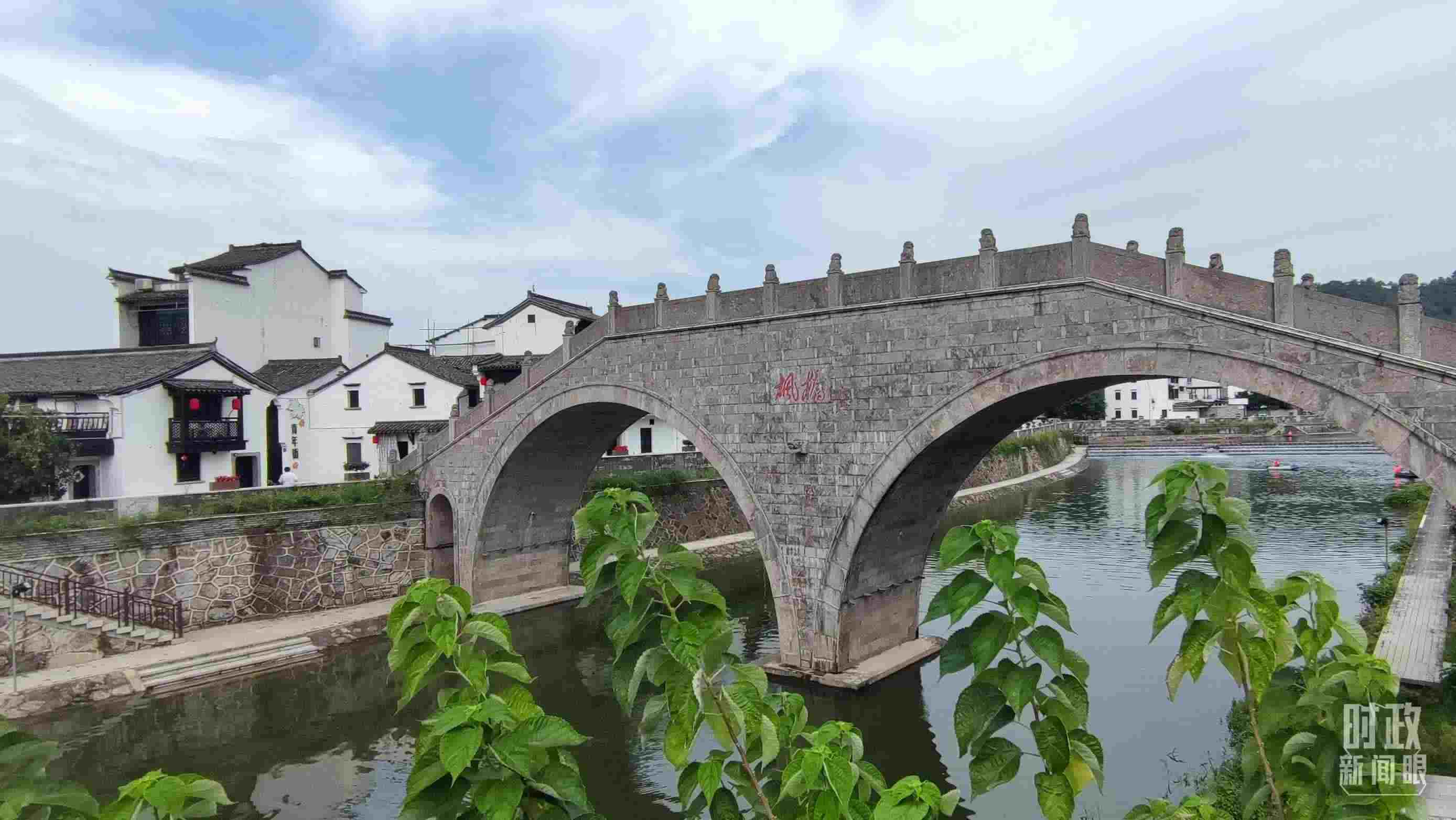 △楓橋古鎮(zhèn)。（總臺央視記者耿小龍拍攝）