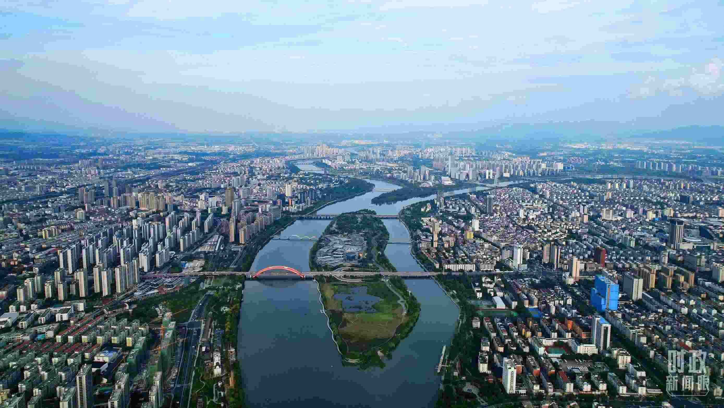 △浙江省金華市。（總臺央視記者范凱拍攝）