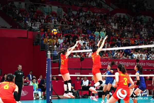 比賽現(xiàn)場。人民網(wǎng)記者 胡雪蓉?cái)z