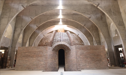 ↑ 景德鎮(zhèn)一處柴窯。（2020年7月13日攝）