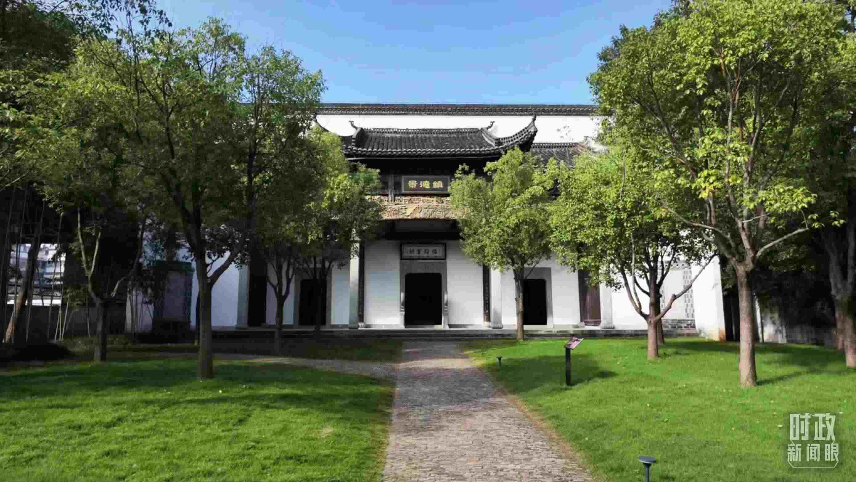 △陶陽(yáng)里歷史文化街區(qū)。（總臺(tái)央視記者李輝拍攝）