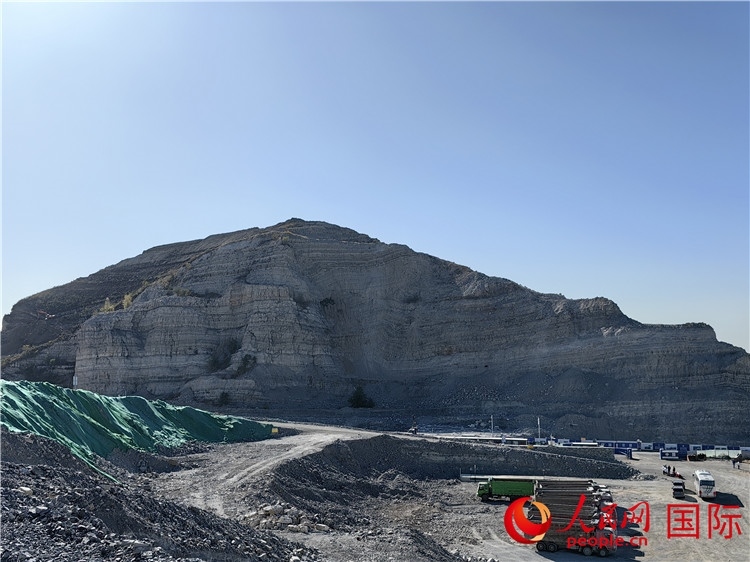 薊州礦山生態(tài)修復(fù)項目。人民網(wǎng)記者 符園園攝