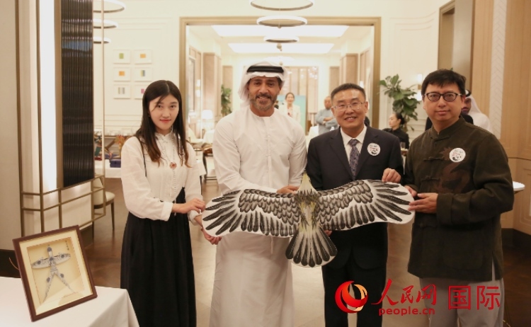 非遺展示。人民網(wǎng) 塔里克·易卜拉欣攝