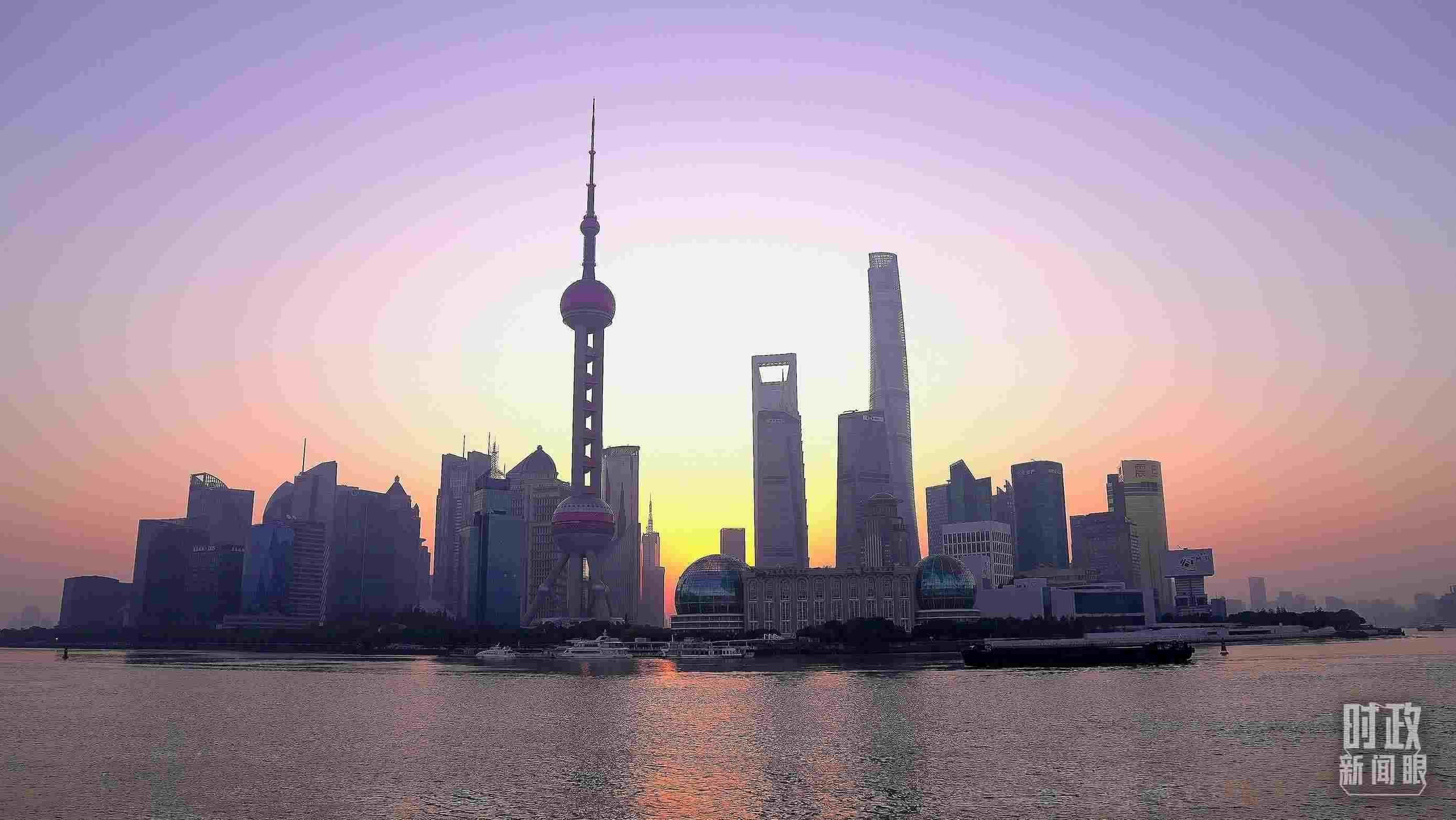 △上海。（總臺(tái)央視記者劉琦拍攝）