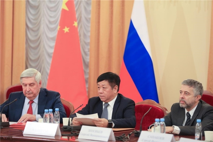 張漢暉大使致辭。駐俄羅斯使館供圖