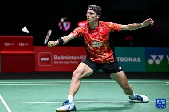 1月13日，安賽龍在比賽中。新華社記者 程一恒 攝