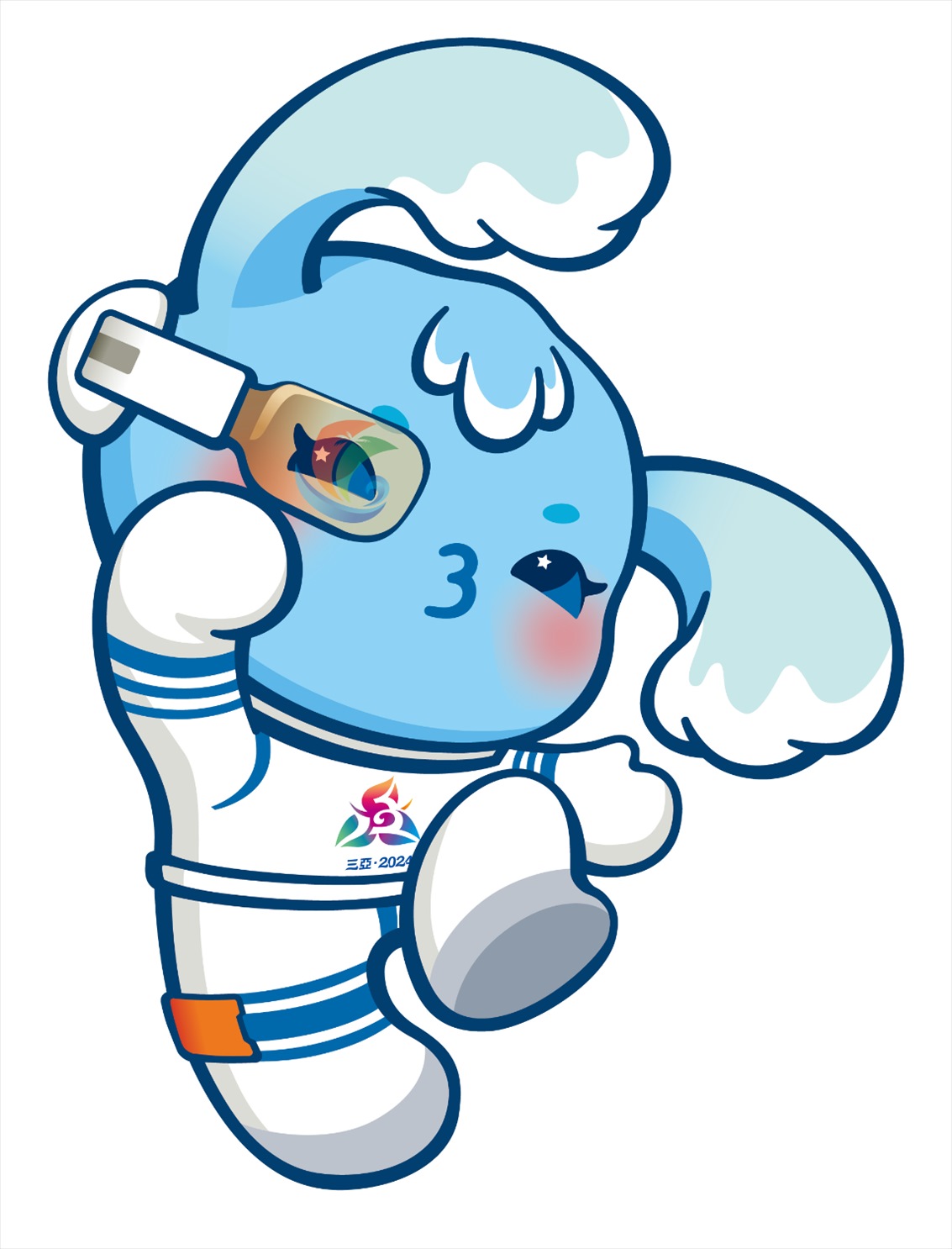 第十二屆全國(guó)少數(shù)民族傳統(tǒng)體育運(yùn)動(dòng)會(huì)吉祥物“吉貝”。第十二屆全國(guó)少數(shù)民族傳統(tǒng)體育運(yùn)動(dòng)會(huì)組委會(huì)供圖