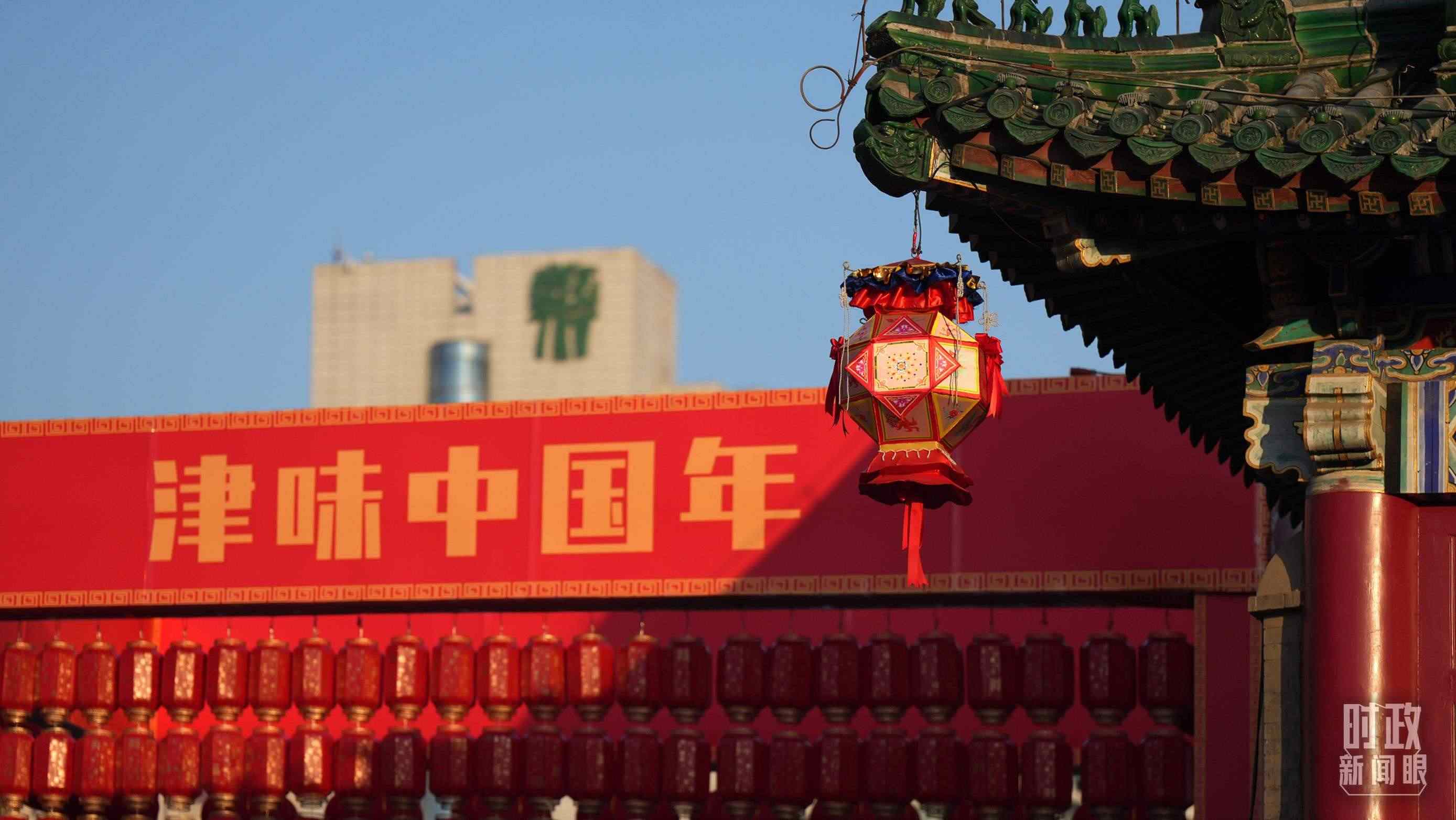 △天津街景。（總臺國廣記者李晉拍攝）