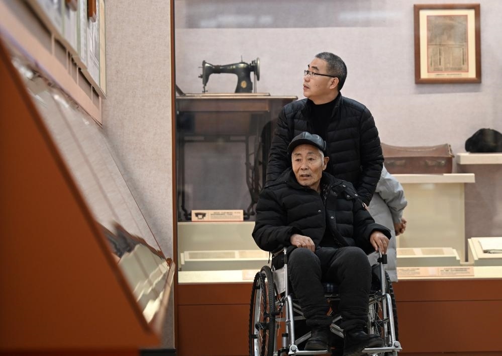 2024年1月29日，市民在平津戰(zhàn)役紀念館參觀。