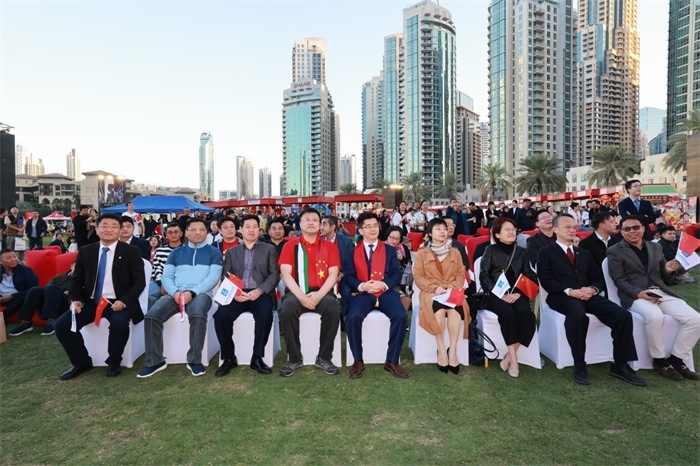 活動(dòng)現(xiàn)場(chǎng)。中建中東供圖