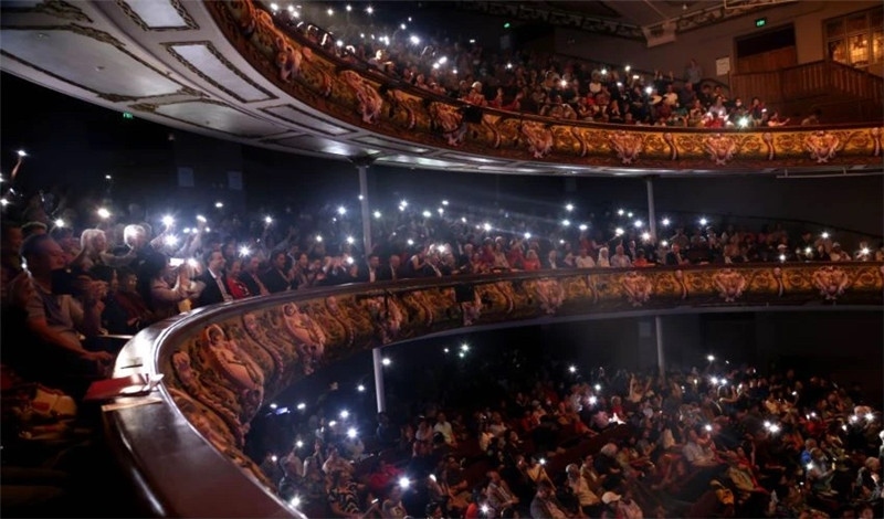 2024年“四海同春”慰僑訪演團亞太團新西蘭惠靈頓演出現(xiàn)場。圖片由陸欣讌、孟韜、葉勇提供