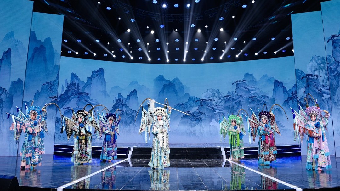 圖：秦腔戲曲《楊門女將》 表演者：惠敏莉、趙璐璐等