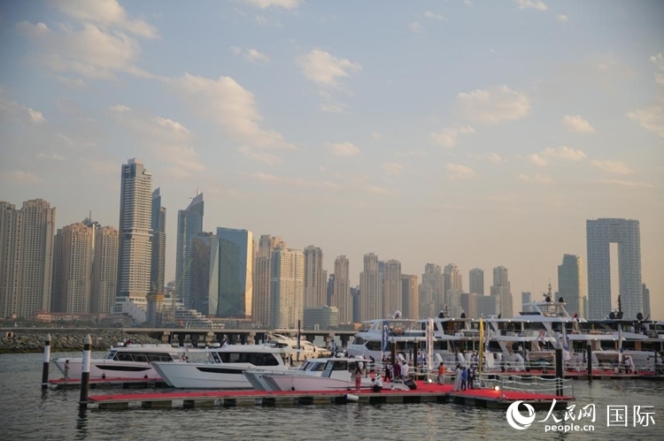 游艇展場景。人民網(wǎng) 塔里克·易卜拉欣攝