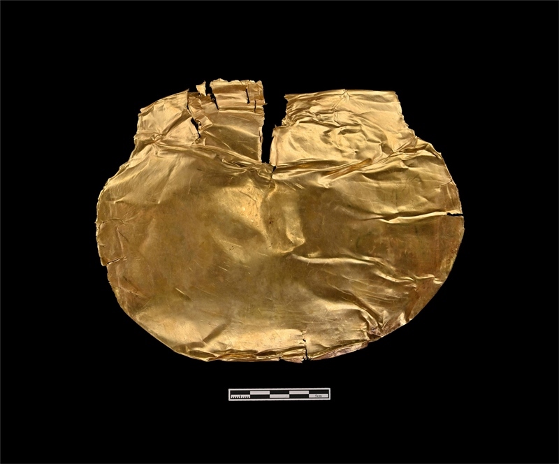 金覆面。中國(guó)文物報(bào)社供圖