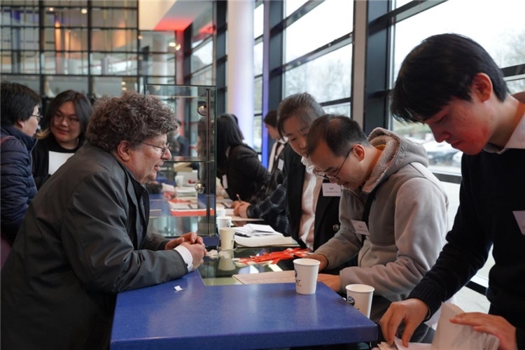 “絲路明珠--杜伊斯堡上海電影周”開(kāi)幕。依琳攝