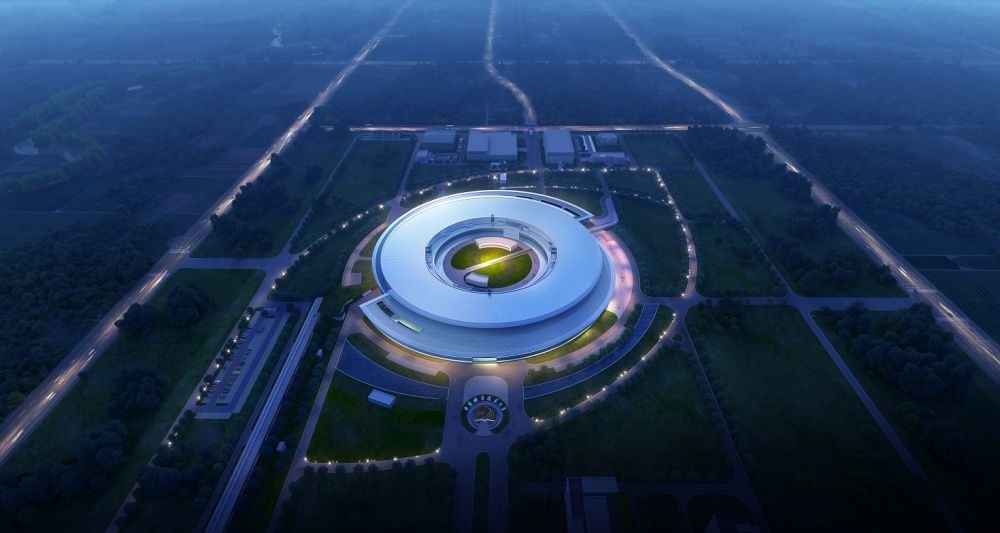 這是合肥先進(jìn)光源效果圖。