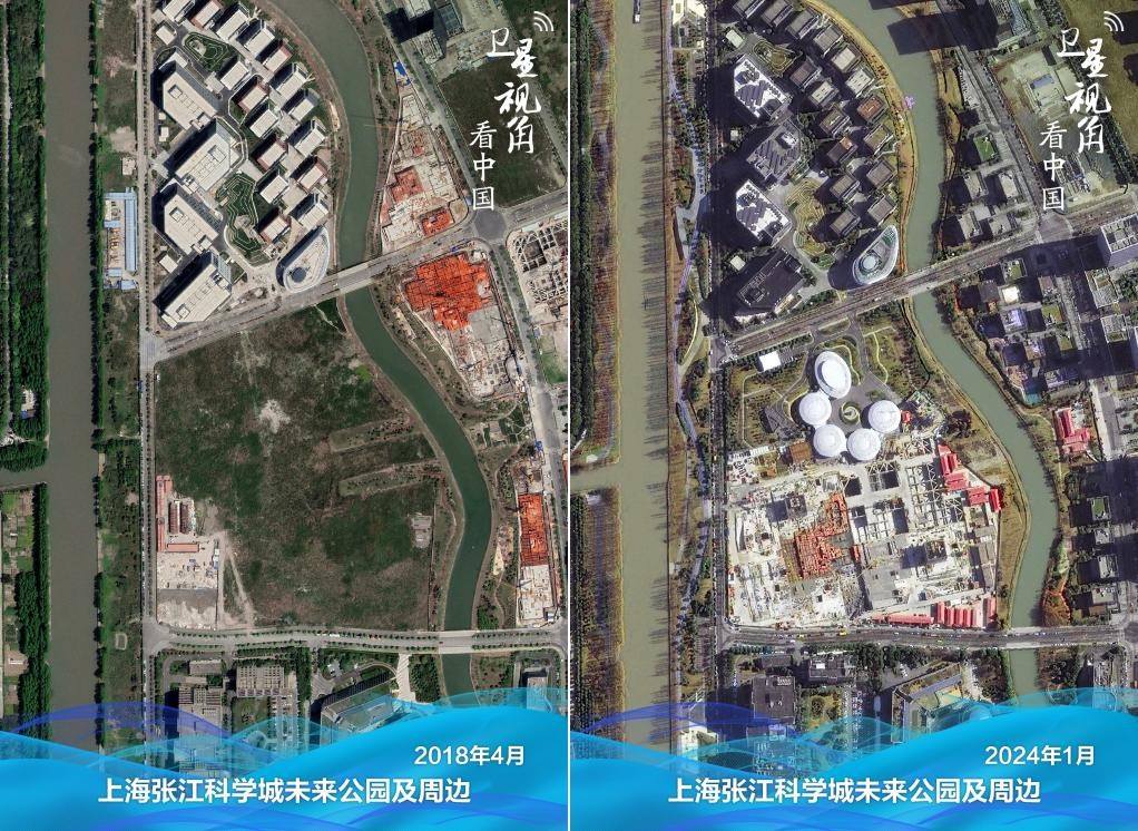 張江科學(xué)城未來公園從無到有，將打造代表人工智能發(fā)展最前沿、最高端成果的集中展示區(qū)、產(chǎn)業(yè)集聚區(qū)。