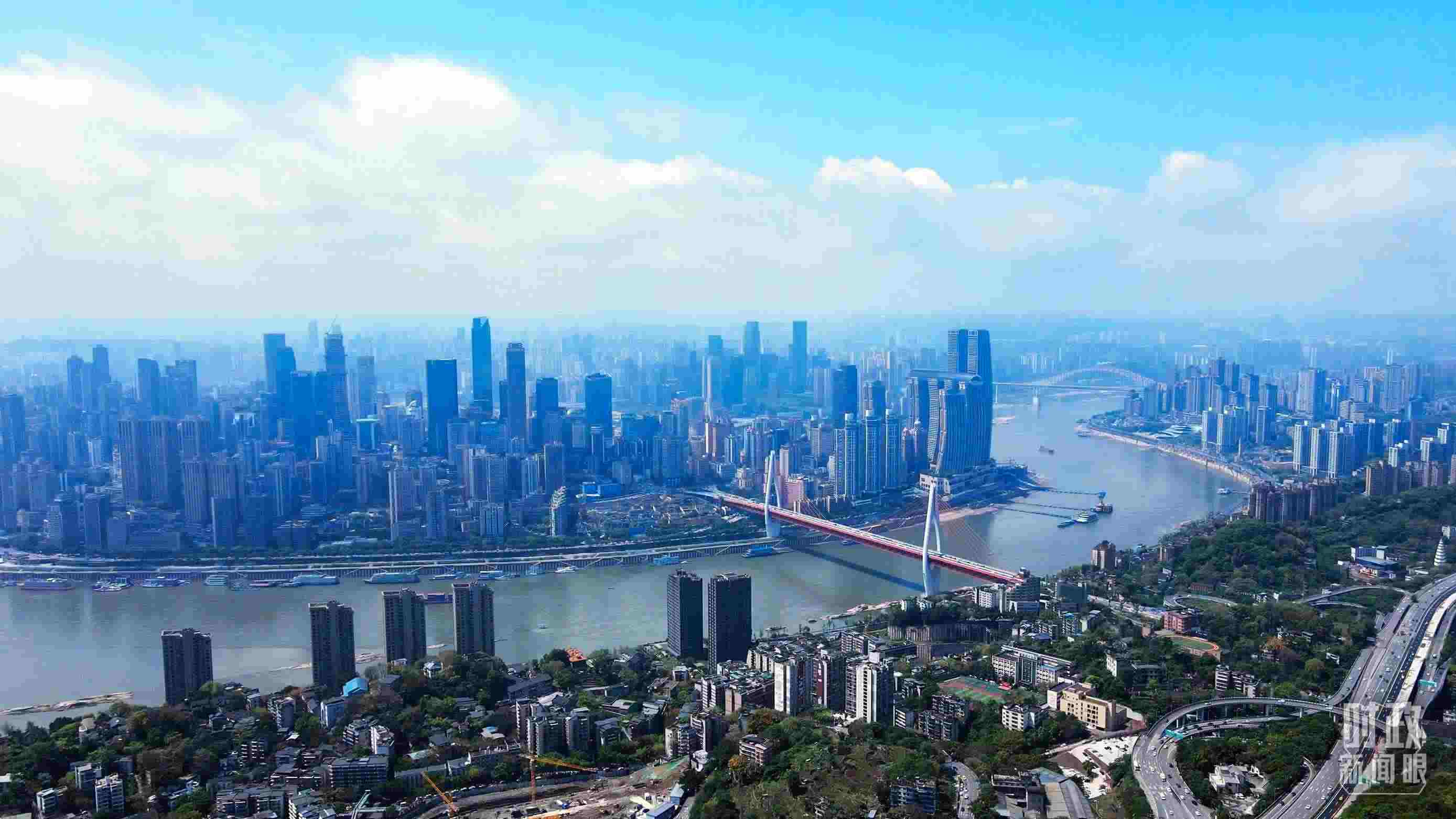 △重慶。（總臺記者謝鵬拍攝）