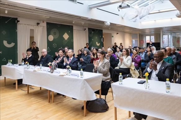 活動現(xiàn)場。中國駐瑞典大使館供圖