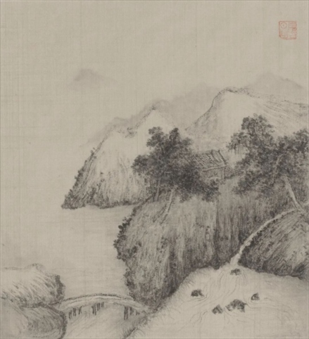 劉萬(wàn)鳴作品——《山水寫生》