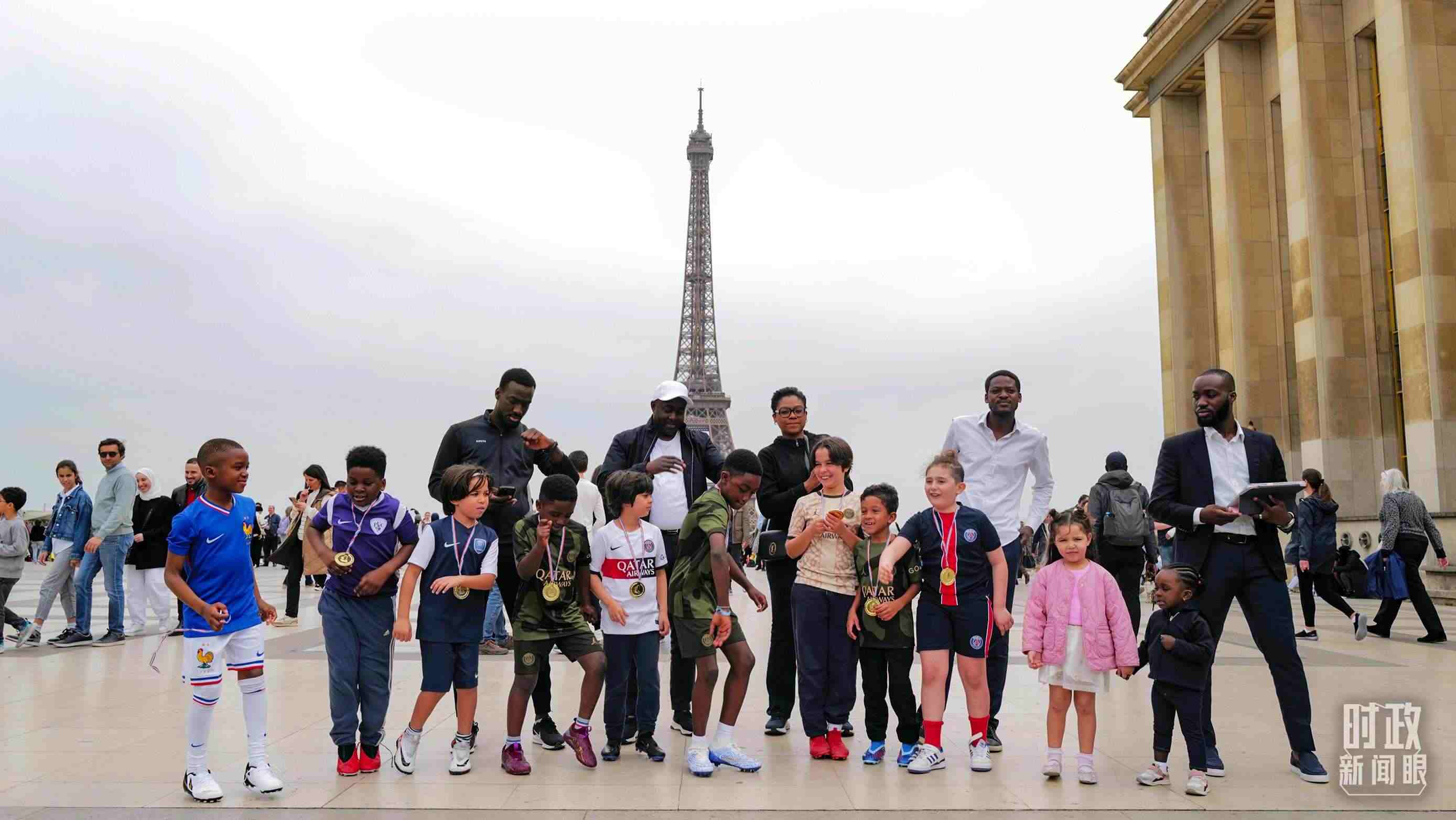 △法國巴黎。（總臺央視記者程鋮拍攝）