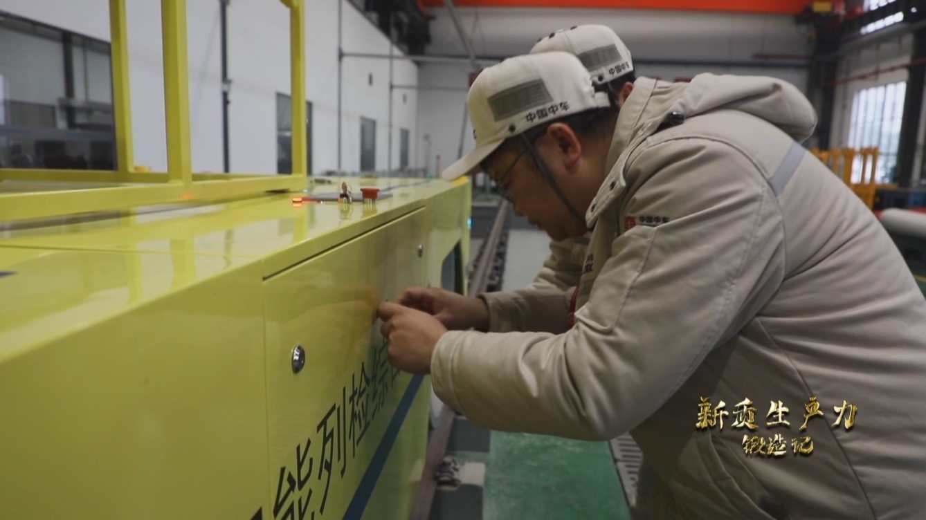 湖南株洲，算法測算團隊正在做地鐵智能化檢測試驗。