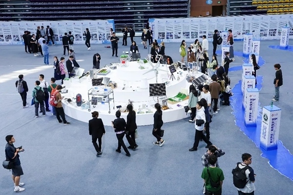 入圍決賽作品成果展。北京建筑大學(xué)供圖