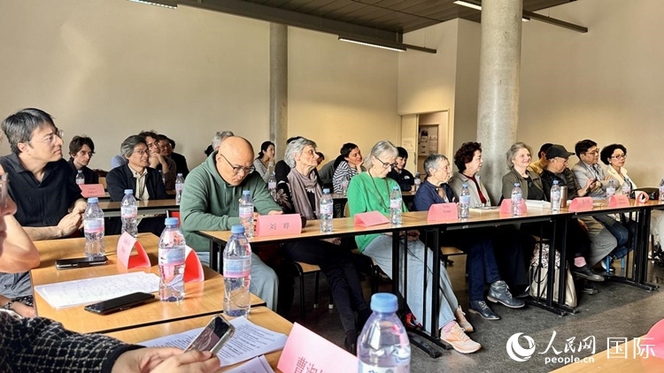 “國際青年文學共讀”活動現(xiàn)場。人民網(wǎng)記者 于超凡攝