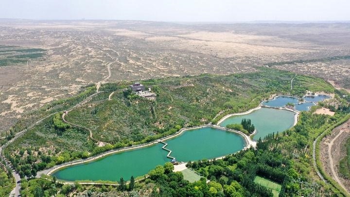 △2023年6月7日，寧夏靈武市白芨灘國家級自然保護(hù)區(qū)。