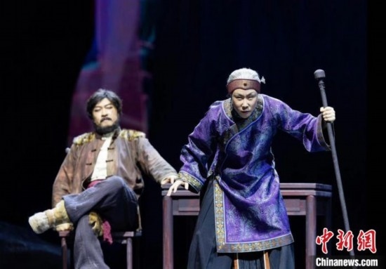 歌劇《原野》劇照。 中國音樂學院供圖