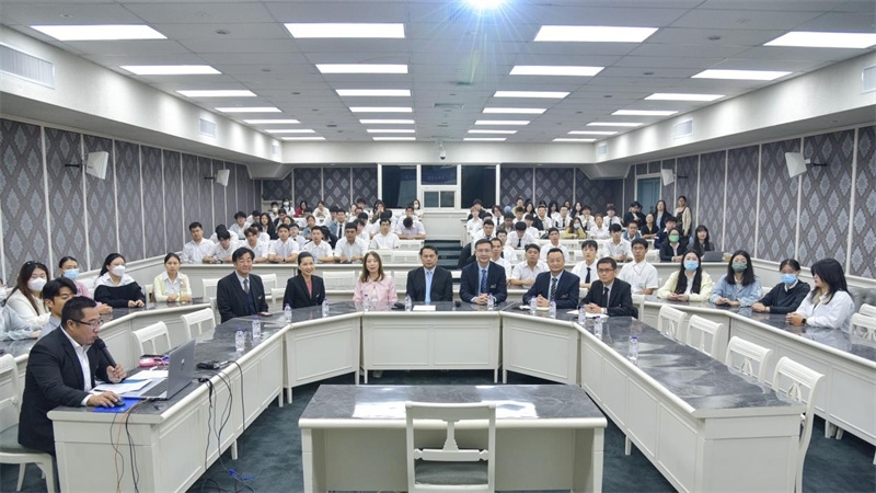 泰國(guó)博仁大學(xué)會(huì)場(chǎng)。中泰文化教育研究中心供圖