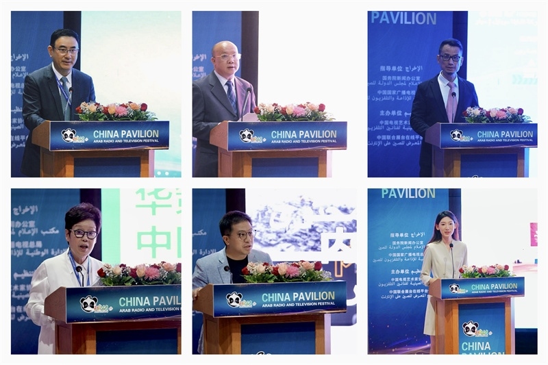 中國視聽機構(gòu)代表推介優(yōu)秀作品。主辦方供圖