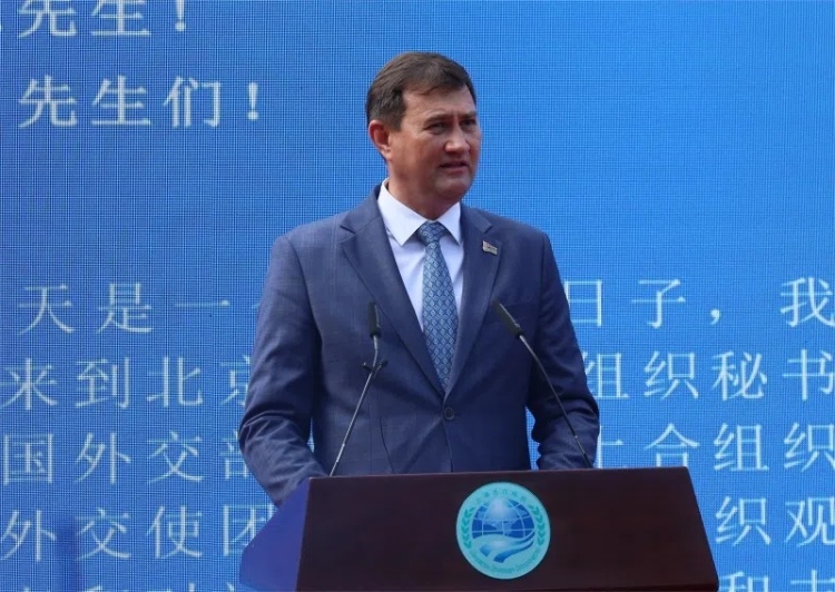 白俄羅斯外交部長馬克西姆·雷任科夫出席活動并致辭。主辦方供圖