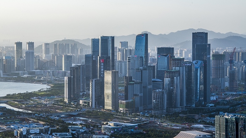 圖為深圳前海城市風(fēng)光。