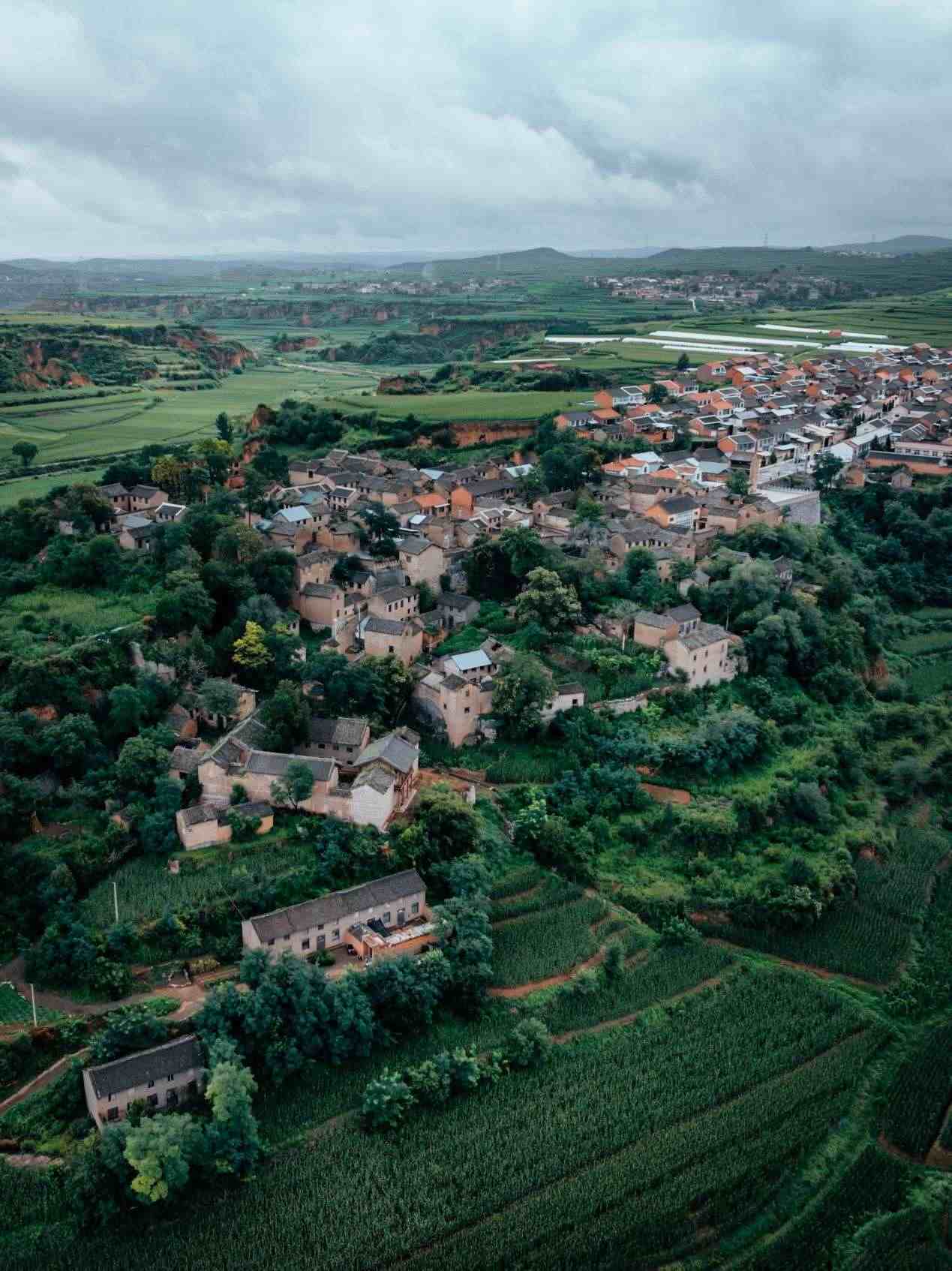 俯瞰永寧寨村。邱活攝