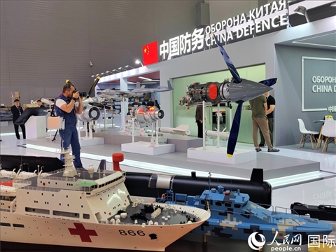 俄羅斯“軍隊-2024”國際軍事技術論壇現(xiàn)場。人民網(wǎng)記者 于宏建攝