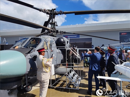 俄羅斯“軍隊-2024”國際軍事技術論壇現(xiàn)場。人民網(wǎng)記者 于宏建攝