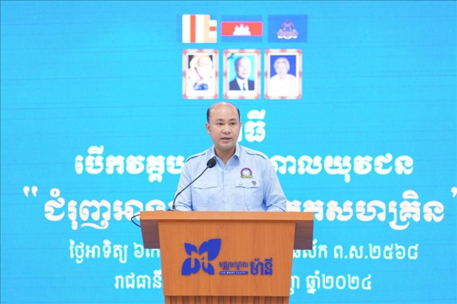 洪瑪尼在開(kāi)幕式致辭?；顒?dòng)主辦方供圖